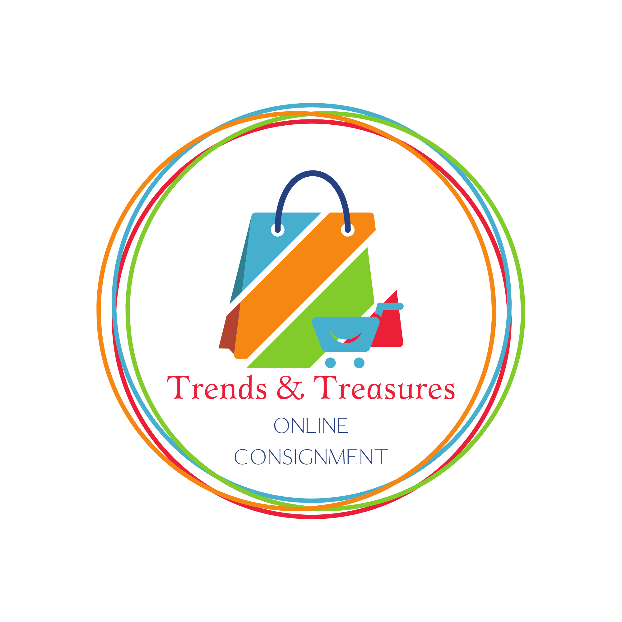 Trends and Treasures Online Yard Sale logo